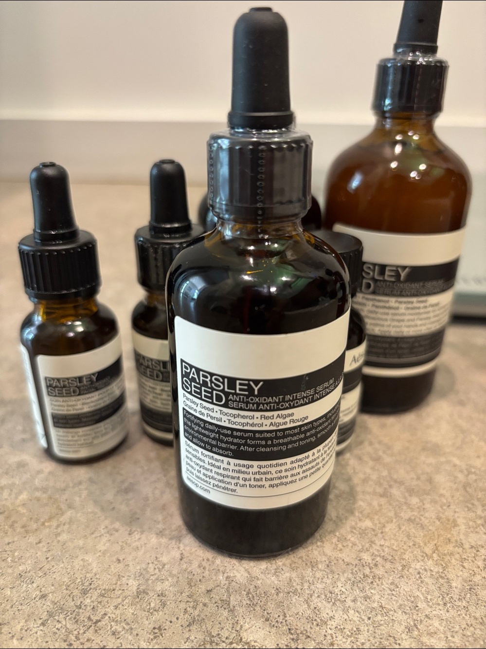 Various Aesop parsley seed toner serum treatment - Picture 3 of 4